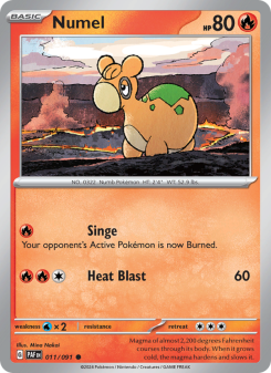 Numel - pokemon TCG Card