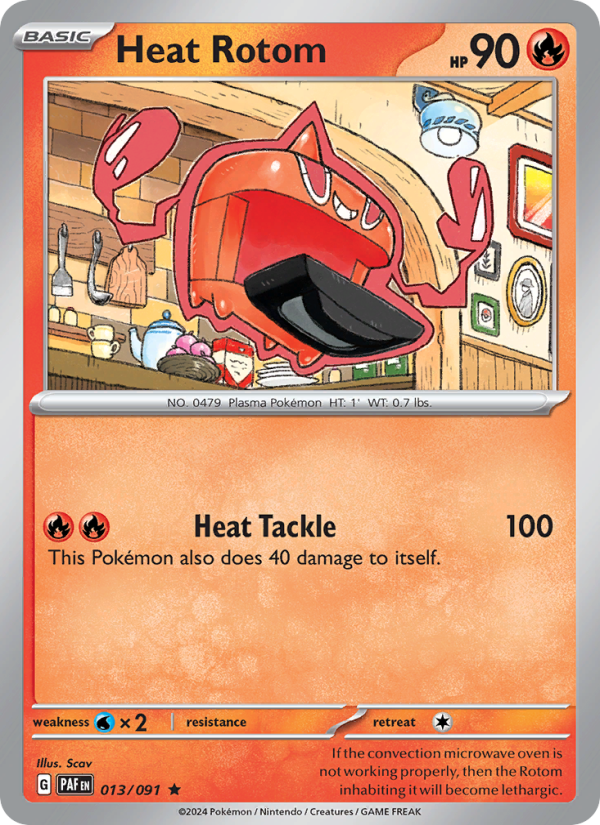 Heat Rotom - Pokémon TCG Card
