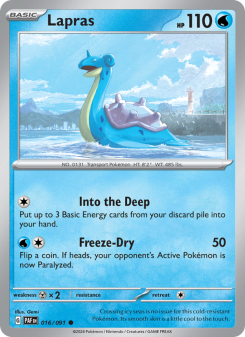 Lapras - pokemon TCG Card