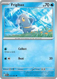 Frigibax - pokemon TCG Card
