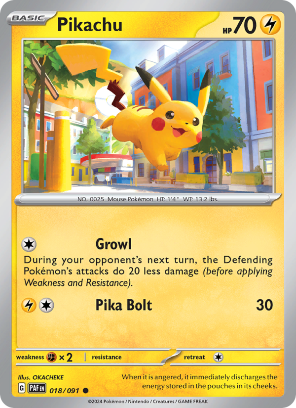 Pikachu - Pokémon TCG Card