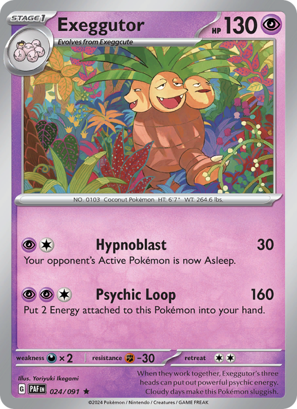 Exeggutor - Pokémon TCG Card