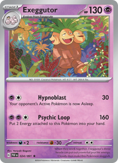 Exeggutor - pokemon TCG Card