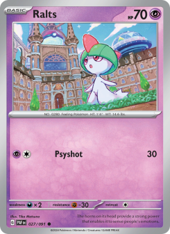 Ralts - pokemon TCG Card