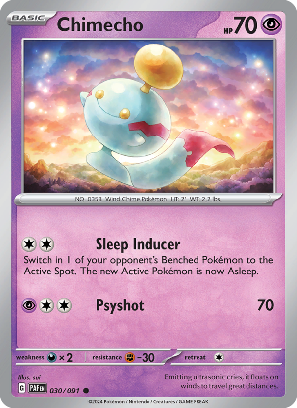Chimecho - Pokémon TCG Card