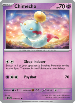 Chimecho - pokemon TCG Card