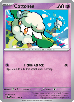Cottonee - pokemon TCG Card