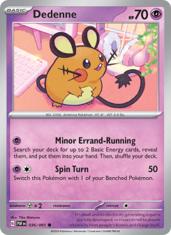 Dedenne - pokemon TCG Card