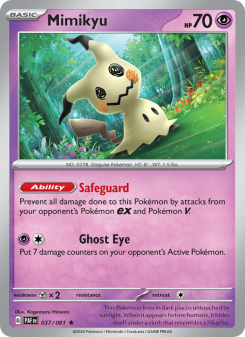 Mimikyu - pokemon TCG Card