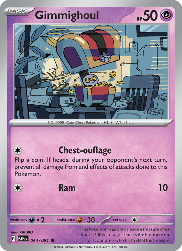 Gimmighoul - Pokémon TCG Card