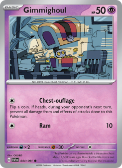 Gimmighoul - pokemon TCG Card