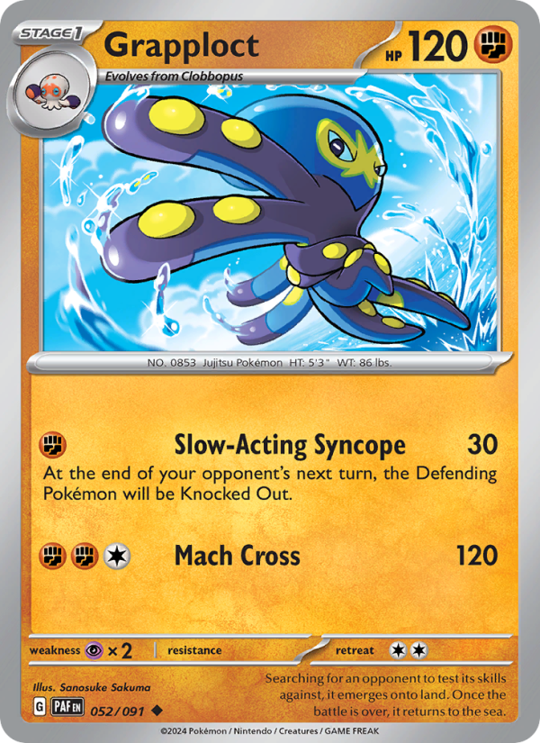 Grapploct - Pokémon TCG Card