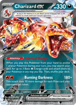 Charizard ex - pokemon TCG Card