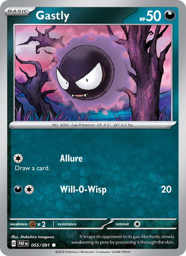Gastly - Pokémon TCG Card