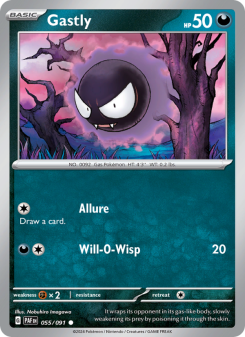 Gastly - pokemon TCG Card