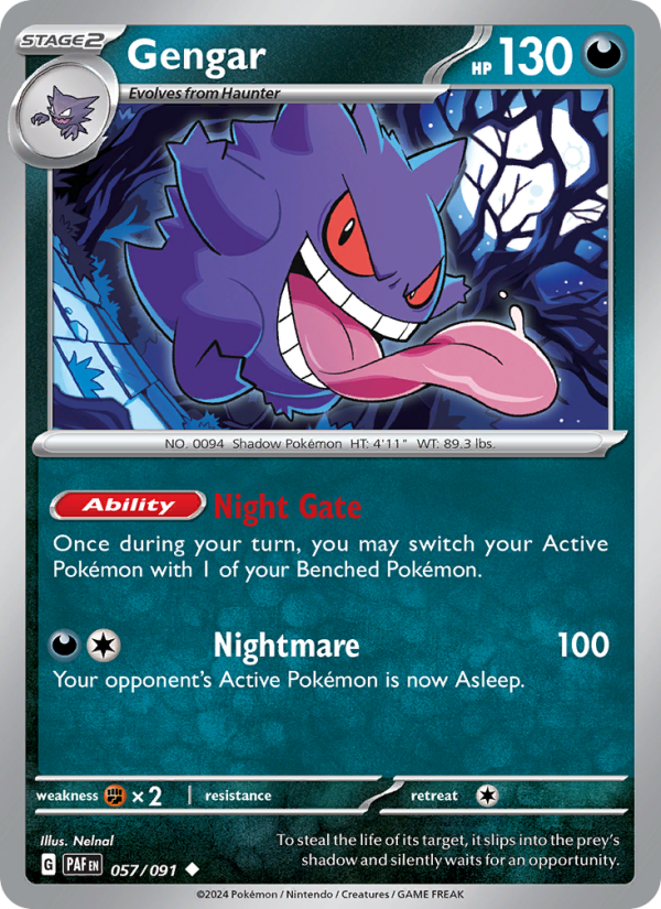 Gengar - Pokémon TCG Card