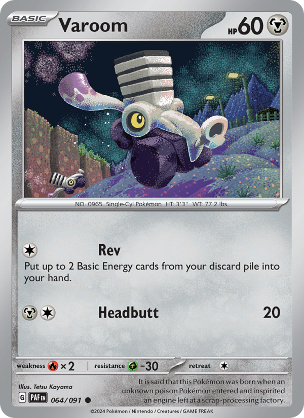 Varoom - Pokémon TCG Card