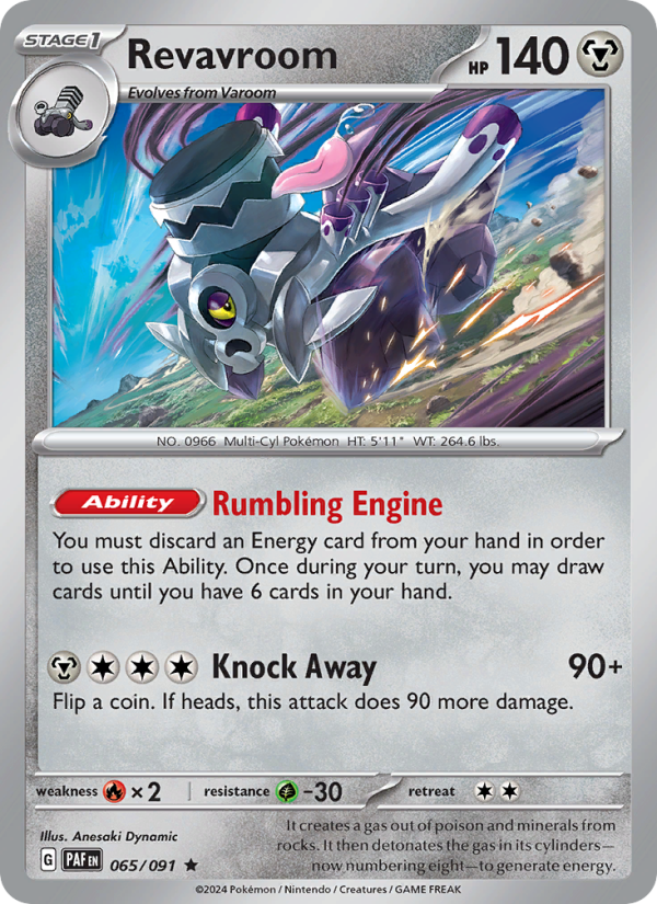 Revavroom - Pokémon TCG Card