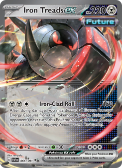 Iron Treads ex - pokemon TCG Card