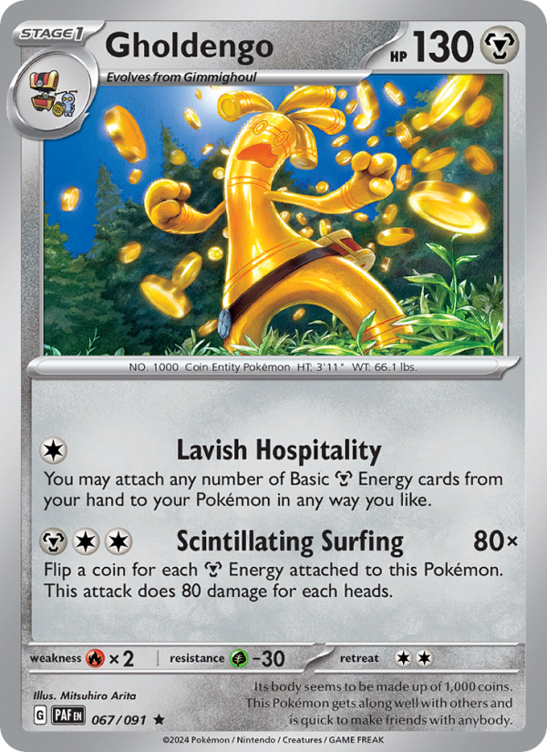 Gholdengo - Pokémon TCG Card