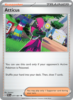 Atticus - pokemon TCG Card