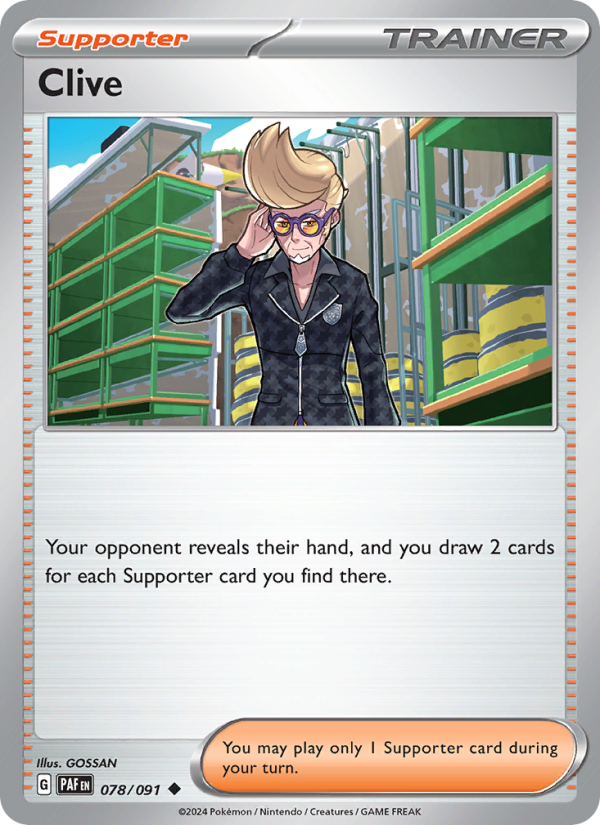 Clive - Pokémon TCG Card