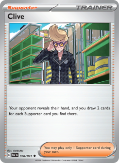 Clive - pokemon TCG Card