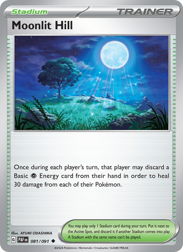 Moonlit Hill - Pokémon TCG Card