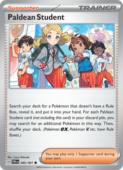 Paldean Student - pokemon TCG Card