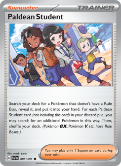 Paldean Student - pokemon TCG Card