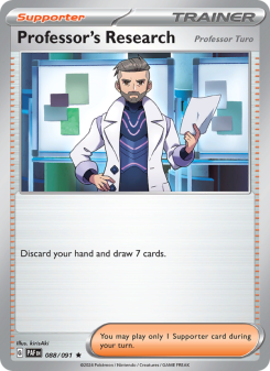 Professor's Research - pokemon TCG Card