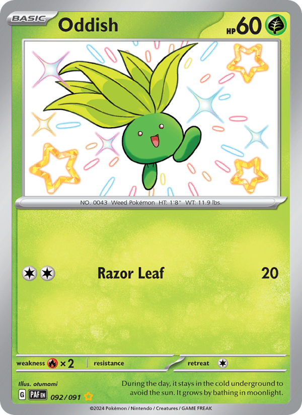 Oddish - Pokémon TCG Card
