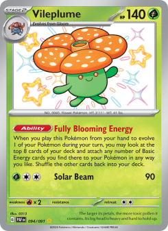 Vileplume - pokemon TCG Card