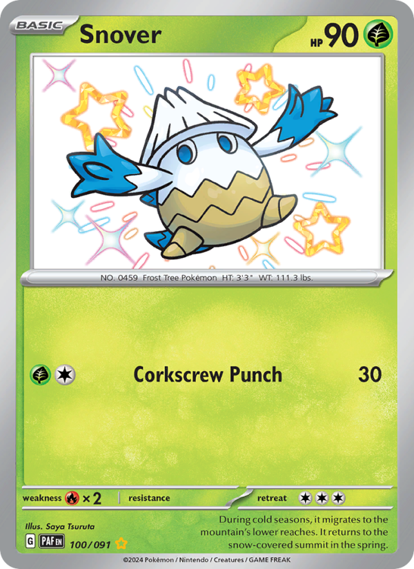 Snover - Pokémon TCG Card