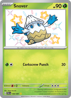 Snover - pokemon TCG Card
