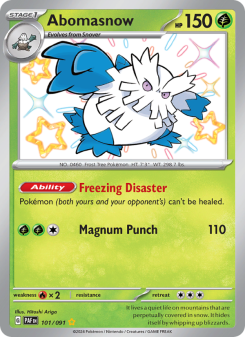 Abomasnow - pokemon TCG Card