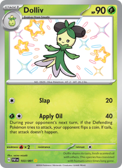 Dolliv - pokemon TCG Card