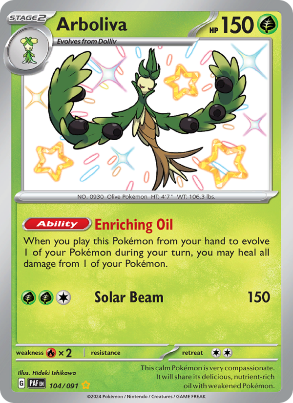 Arboliva - Pokémon TCG Card