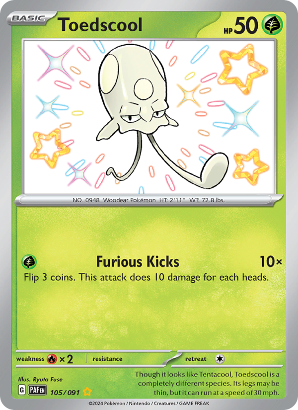 Toedscool - Pokémon TCG Card