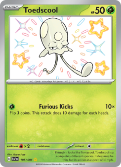 Toedscool - pokemon TCG Card