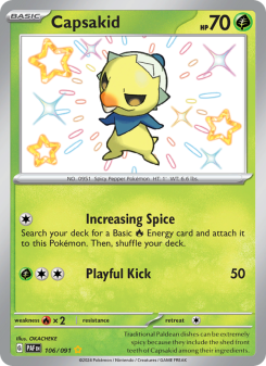 Capsakid - pokemon TCG Card