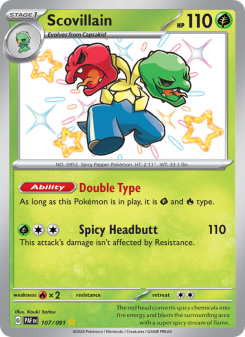 Scovillain - pokemon TCG Card