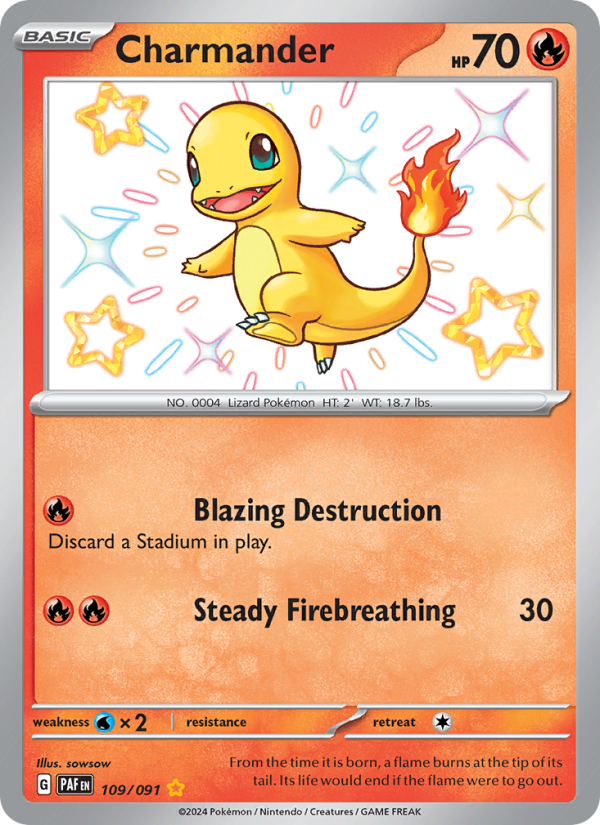 Charmander - Pokémon TCG Card
