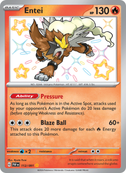 Entei - pokemon TCG Card