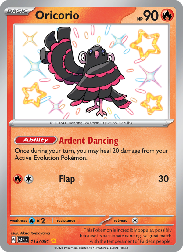 Oricorio - Pokémon TCG Card