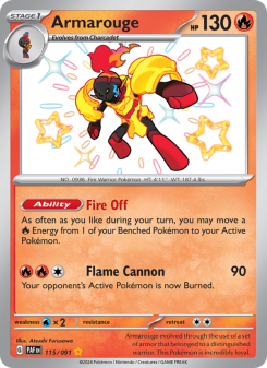Armarouge - pokemon TCG Card