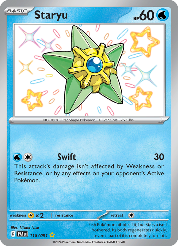 Staryu - Pokémon TCG Card