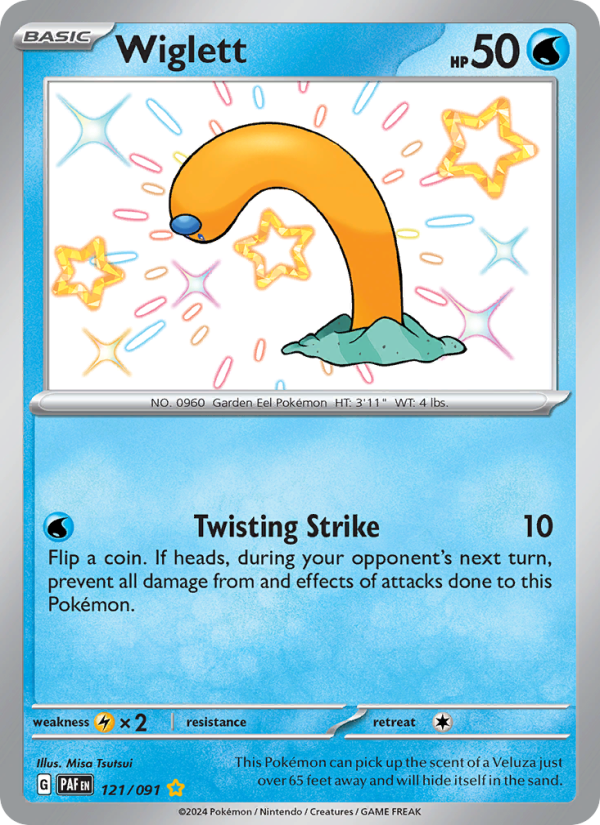 Wiglett - Pokémon TCG Card