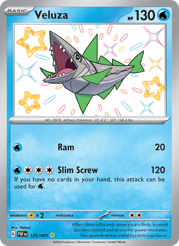 Veluza - Pokémon TCG Card