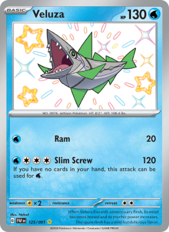 Veluza - pokemon TCG Card